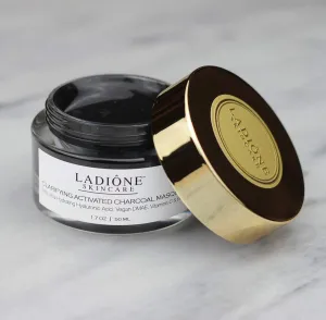 Clarifying Activated Charcoal Face Mask (USDA Organic   Natural Ingredients)