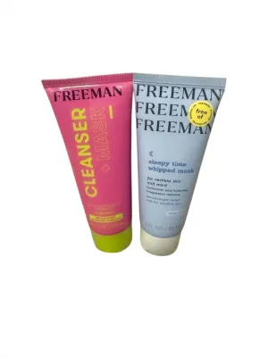 Cleanser   mask and sleepy time whipped mask