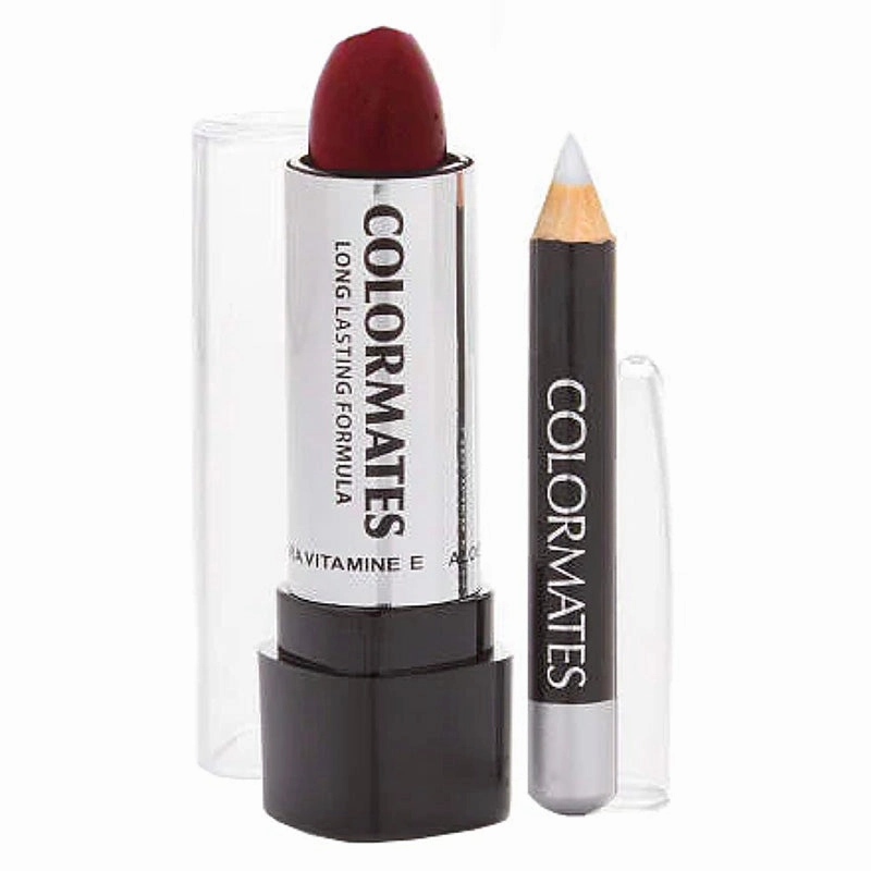Colormates Lipstick & Lipliner Set - Ruby Red