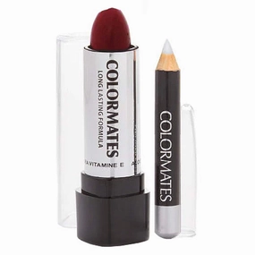 Colormates Lipstick & Lipliner Set - Ruby Red