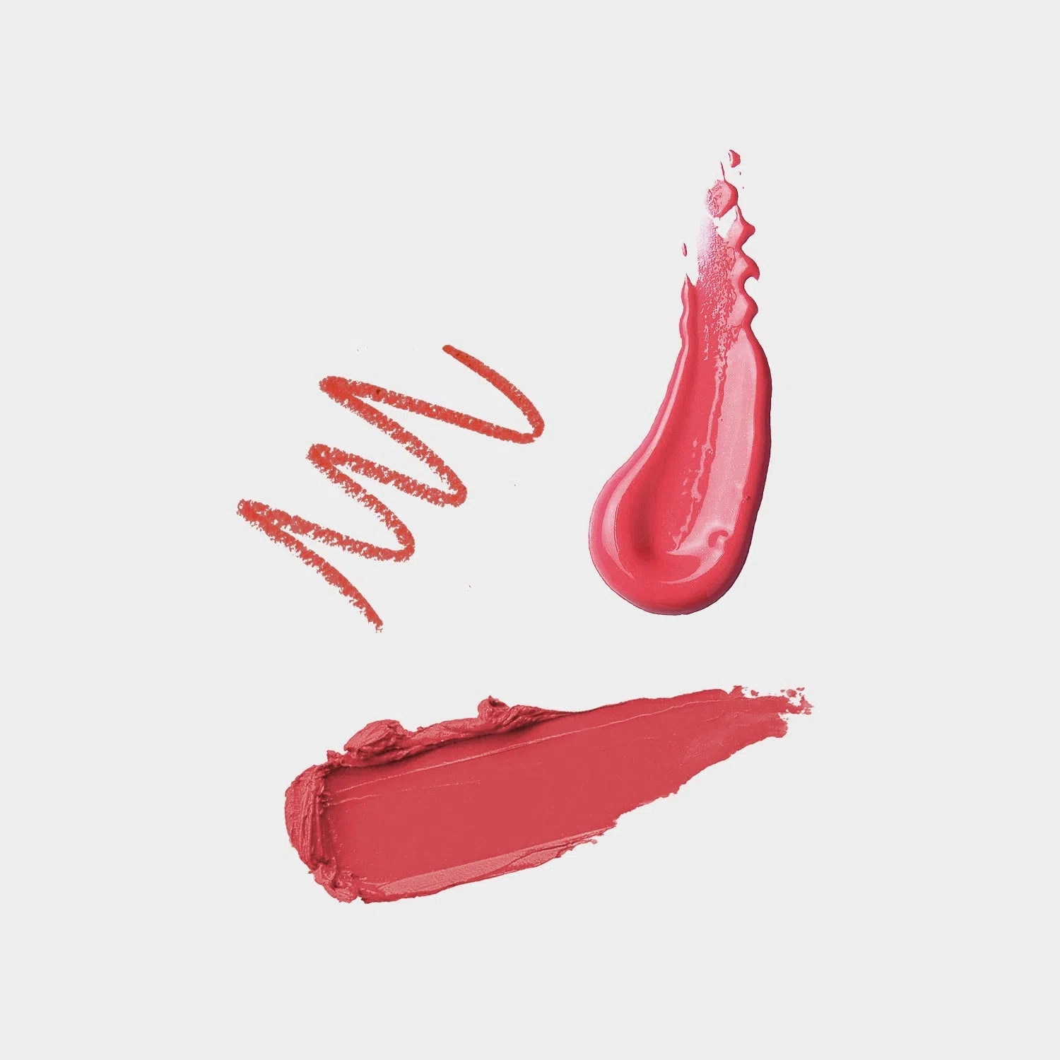 Coralicious - 3Pcs Lip Kit, Lip Gloss, Lipstick & Lipliner Kit - Coral