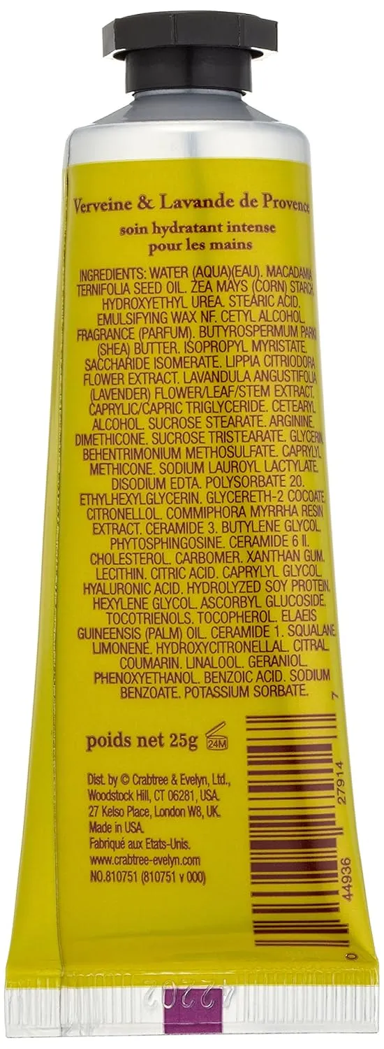 Crabtree & Evelyn Hand Therapy, Verbena & Lavender, 0.86 oz