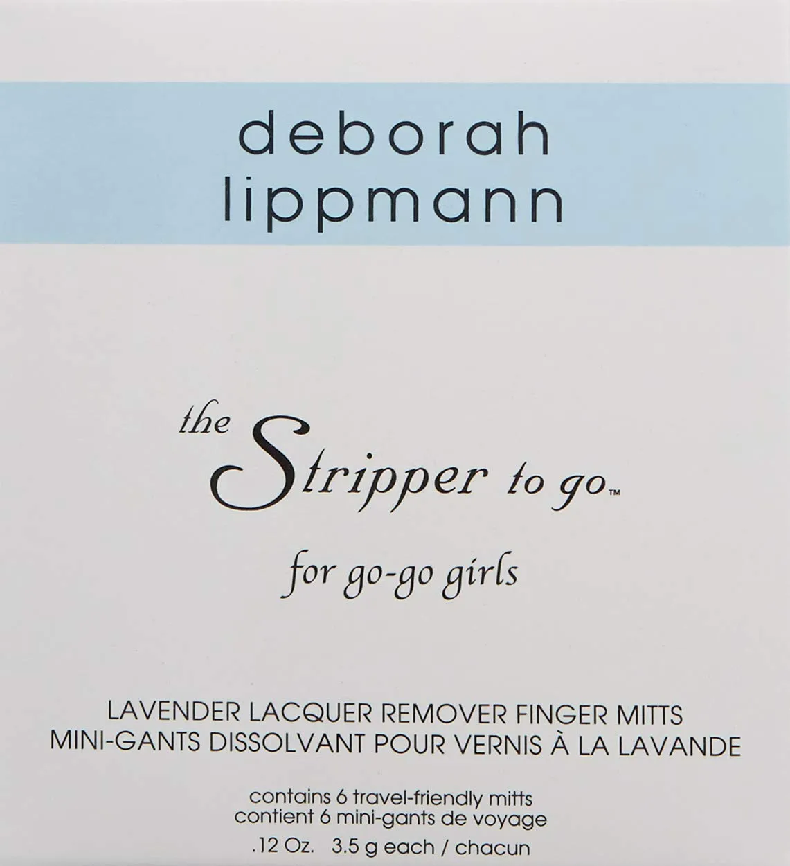 Deborah Lippmann The Stripper Nail Polish Remover, Fast-Acting Hydrating Aloe Vera to Prevent Dryness & No Chalky Residue Lavender Scent
