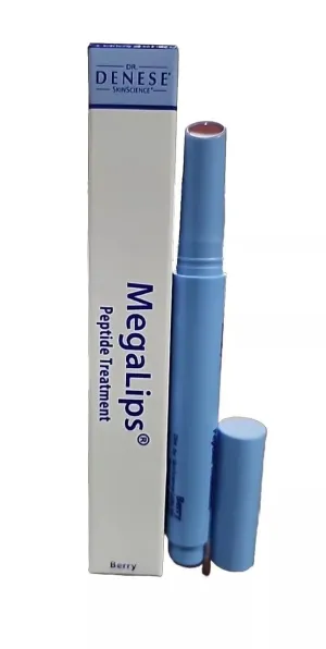 DENESE Skinscience Mega Lips Peptide Treatment Berry 0.06 Oz