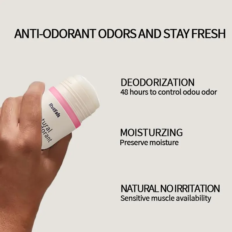 Deodorant |ExtraStrength Natural Moisturizes Deodorant for Women& Men | Aluminum Free Parabens Free 48H Odor Protection 2.65 0z (“lavender and rose” and "coconut and vanilla")