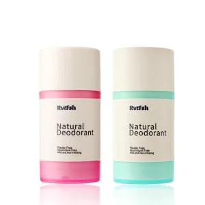 Deodorant |ExtraStrength Natural Moisturizes Deodorant for Women& Men | Aluminum Free Parabens Free 48H Odor Protection 2.65 0z (“lavender and rose” and "coconut and vanilla")