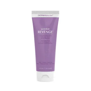 DERMAdoctor Antioxidant Enhanced Glycolic Acid Facial Cleanser, Dermatologist Formulated Gentle Cream Exfoliating Fragrance Free Face Wash for Men and Women - 7.10 oz
