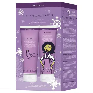 DERMAdoctor KP Bump Eraser Body Scrub and Lotion Kit Dermatologist Formulated Exfoliant | Keratosis Pilaris Treatment For Dry And Bumby Skin 10% AHAs   PHAs