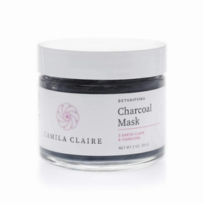 DETOXIFYING CHARCOAL MASK: Helps Oil Control | Counteracts Daily Pollutants | Gently Cleanses Stressed Oily Skin | Made With Charcoal and Kaolin Clay - 2 Oz.