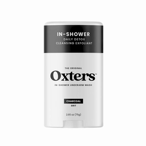 Detoxifying Underarm Wash – Charcoal Grit Exfoliant | Aluminum-Free Cleanser for Men & Women | Removes Deodorant & Sweat Buildup | Clean Ingredients | Made in USA
