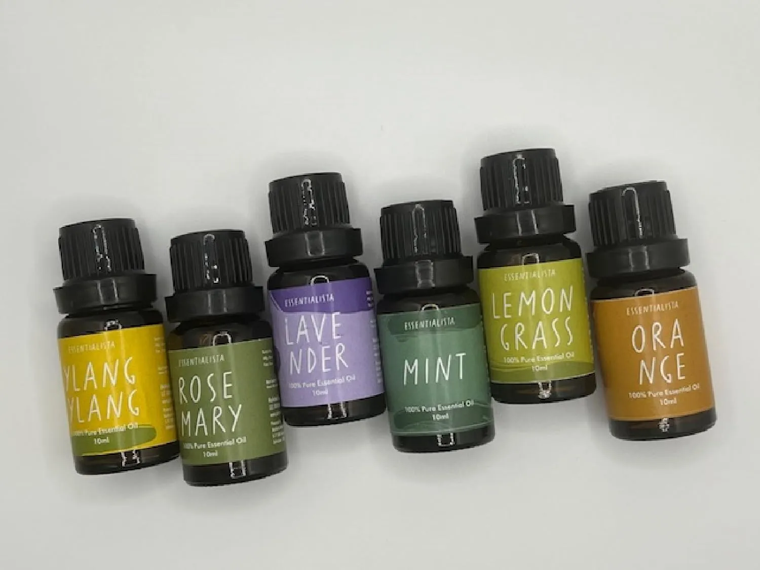 Essential Oils – 100% Pure Essential Oil Therapeutic Grade for Diffuser, Aromatherapy, Skin & Hair Care, Relaxation, Massage, & Humidifier, Natural Lavender Oil (Pack of 2, Mint)