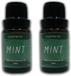 Essential Oils – 100% Pure Essential Oil Therapeutic Grade for Diffuser, Aromatherapy, Skin & Hair Care, Relaxation, Massage, & Humidifier, Natural Lavender Oil (Pack of 2, Mint)