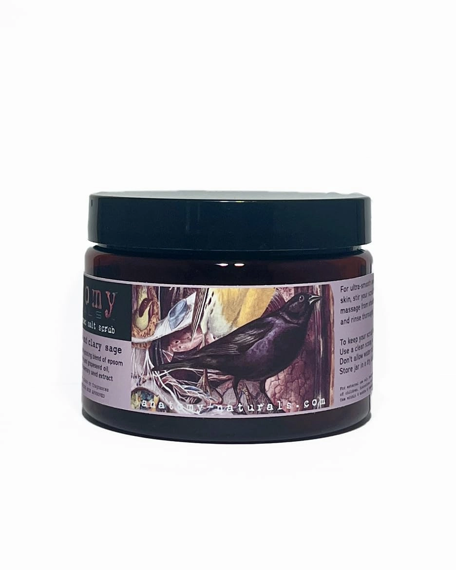 Exfoliating and Moisturizing Gourmet Body Scrub (Lavender, Vanilla and Clary Sage)