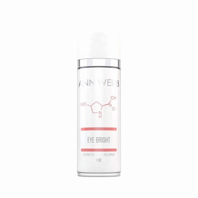 Eye Bright Cream - Anti Aging Eye Cream w/Collagen Peptides & Hyaluronic Acid for Dark Circles, Firms Fine Lines 1oz