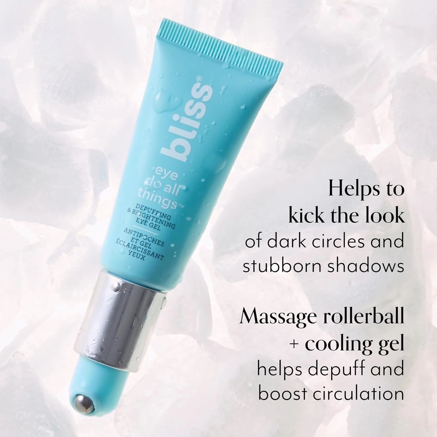Eye Do All Things Hydrating Eye Gel Depuff & Brighten Straight-From-The-Spa Paraben Free, Cruelty Free 0.7 Fl Oz