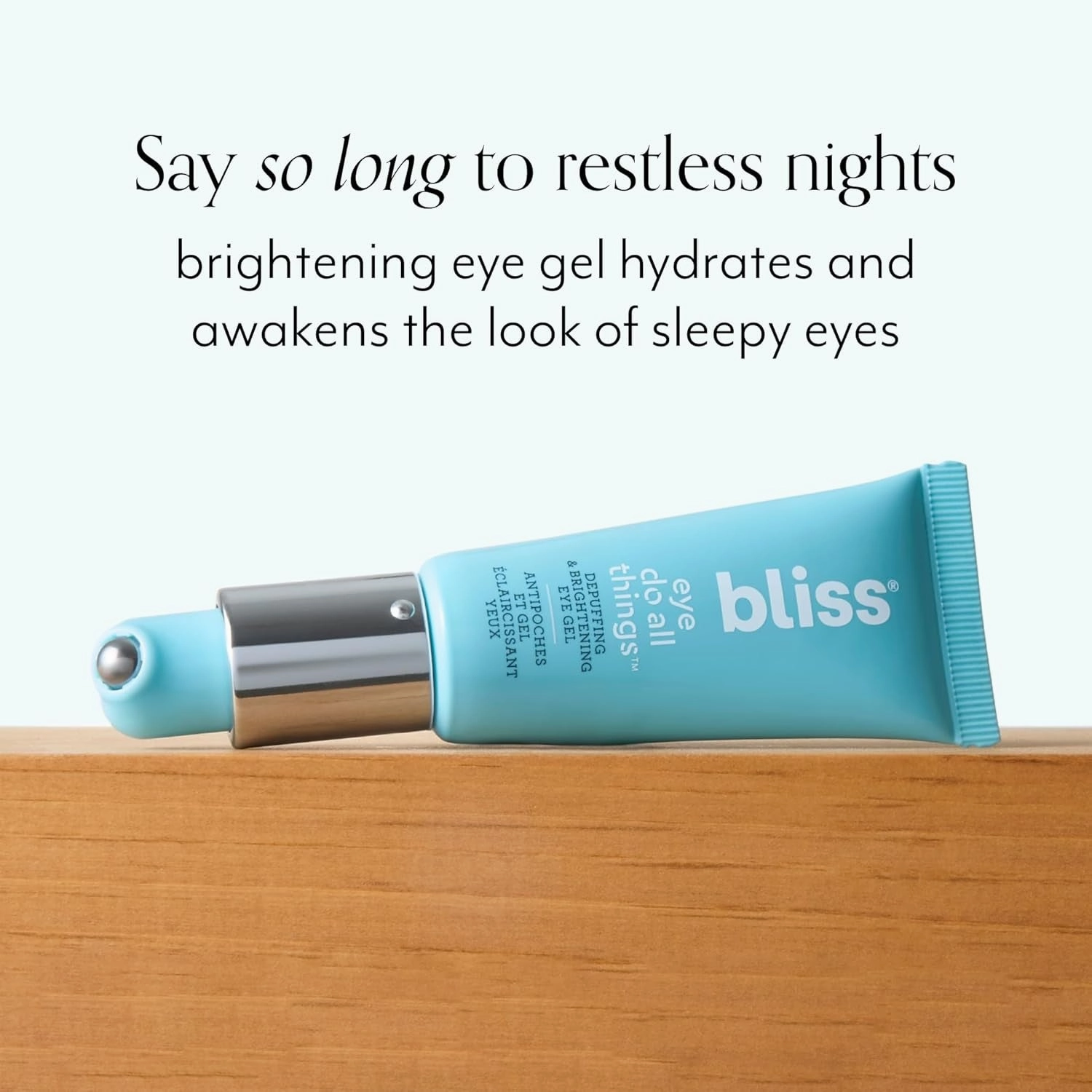 Eye Do All Things Hydrating Eye Gel Depuff & Brighten Straight-From-The-Spa Paraben Free, Cruelty Free 0.7 Fl Oz