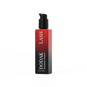 Eyelash Extension Shampoo, Eyelash Extension Cleanser, Glass Bottle, Makeup Remover, Sulfate, Paraben and Phthalate Free for Home and Salon Use (120ml, Rosewater)