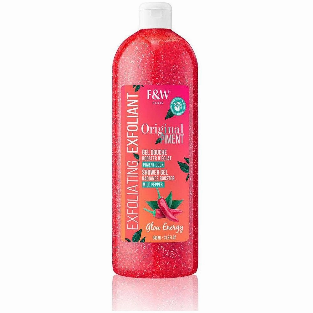 Fair and White Original Piment Mild Pepper Exfoliating Exfoliant Shower Gel 940ml