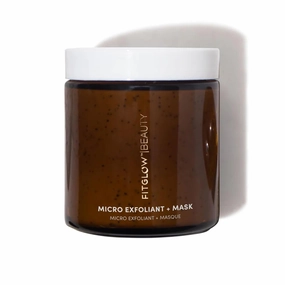 FITGLOW Beauty - Natural Micro Exfoliant   Mask | Vegan, Woman-Owned Clean Beauty (4 oz | 120 ml)