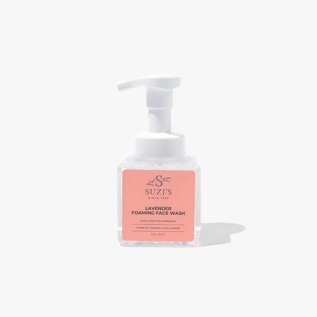 Foaming Face Wash Suzi's Lavender 8.5 oz Liquid