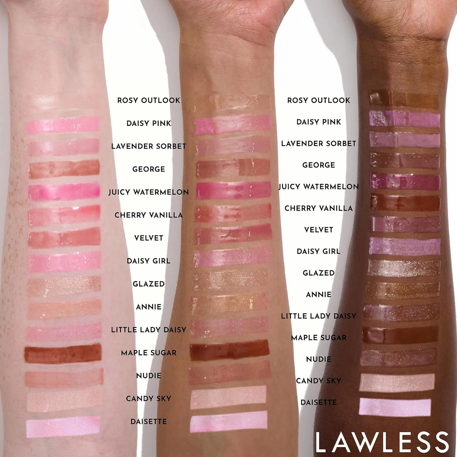 Forget the Filler Lip Plumping Line Smoothing Gloss - Daisette - Premium Volumizing Lip Gloss with Natural Ingredients Designed to Plump, Firm, and Hydrate Lips 0.11 oz