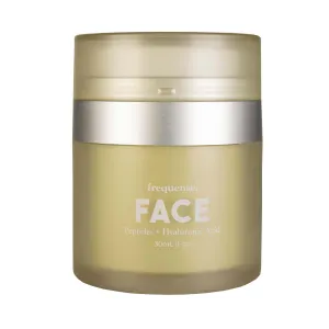 FREQUENSE Face Cream - Skincare with Peptides & Emollients - Hydrate, Revitalize & Rejuvenate Skin - Reduces Fine Lines & Boosts Elasticity - 30ml
