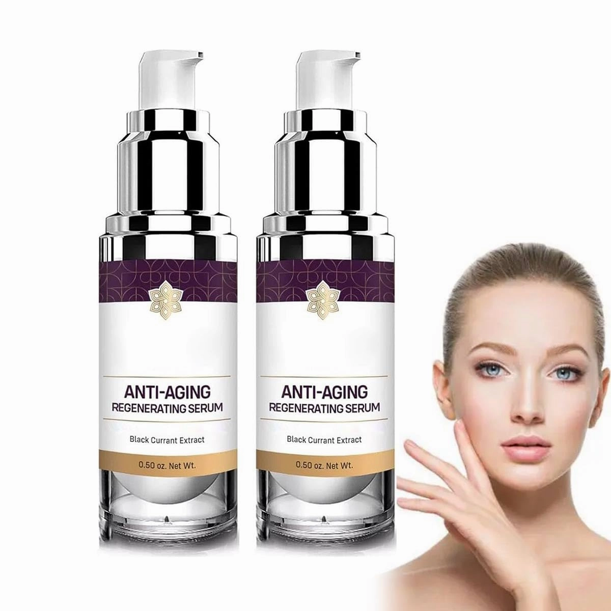 Glo Vous Derm Luxe Serum,2024 Best Anti-Wrinkle Serum,Cream Serum for Smoothing Fine Lines,Anti Aging Serum Reduces Fine Lines, Wrinkles,The Peptide-Rich Wrinkle Serum for All Skin Types