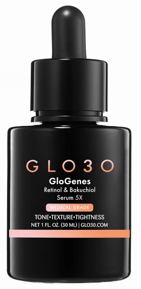 GloGenes Serum- 5x - Retinoin & Backuchiol PM Treatment