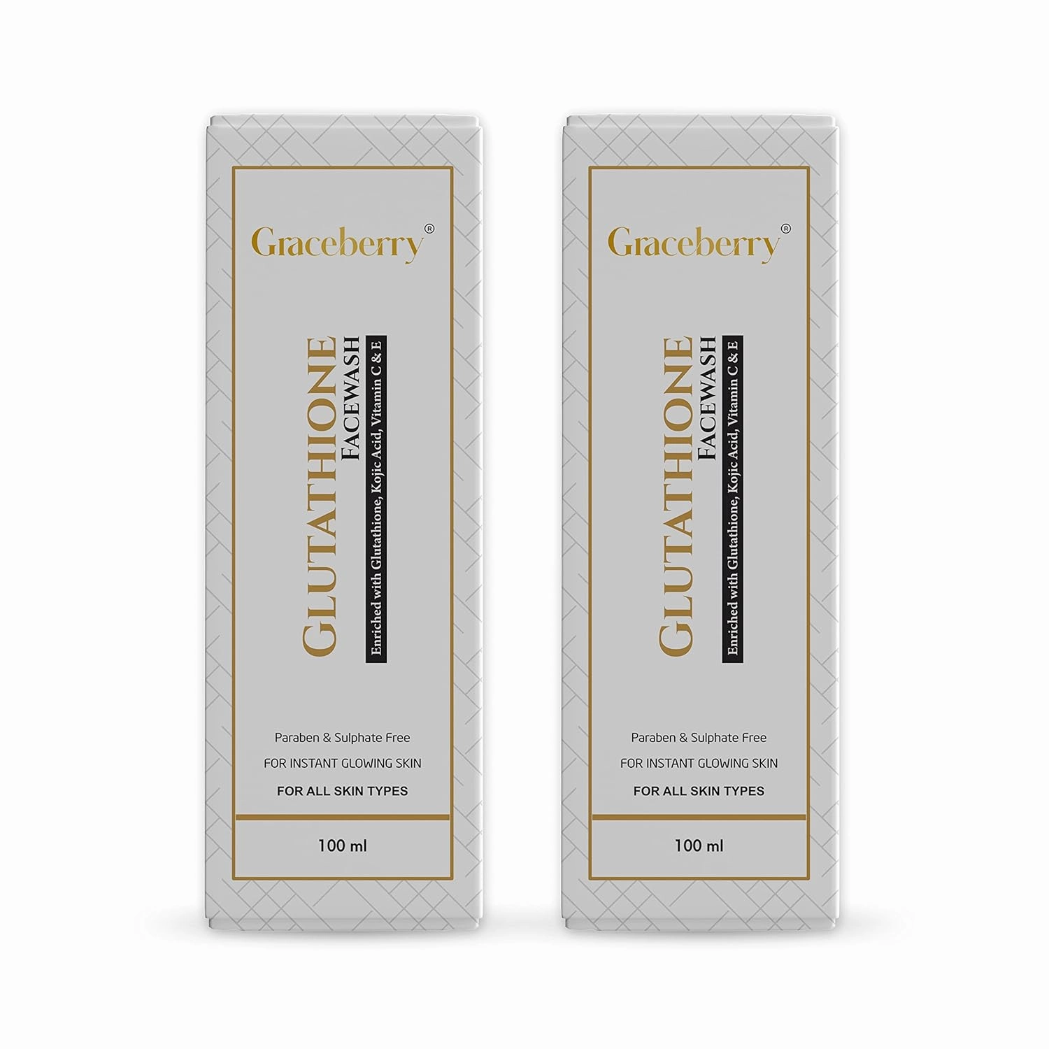 Glutathione Collagen Cleansing Foam - Glutathione Vitamin C Face Wash, Gentle Facial Cleanser Pore-Clarifying Detox, Hydrates and Revitalizes, For Men & Women | 6.76 oz