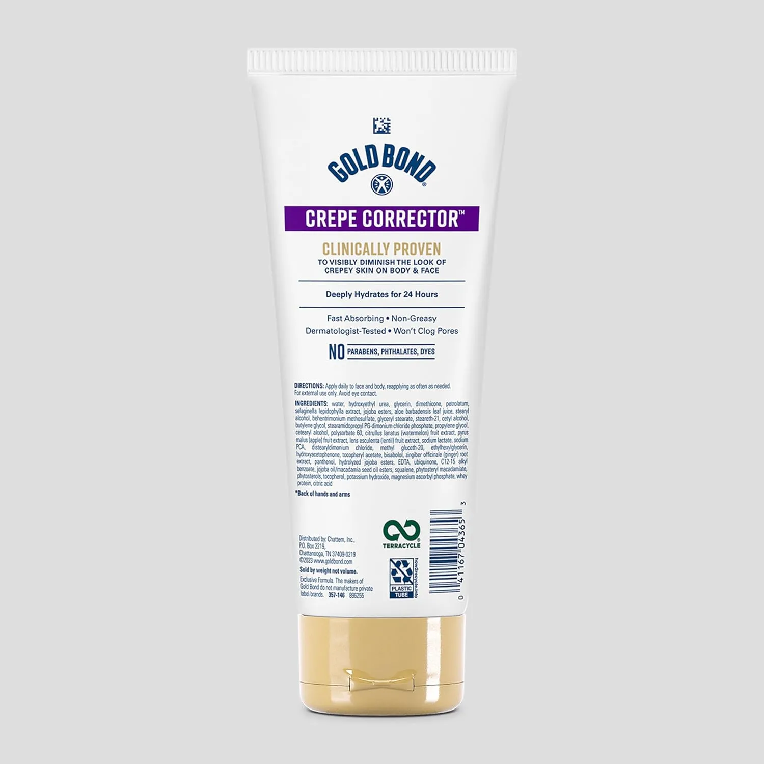 Gold Bond Age Renew Retinol Overnight Body & Face Lotion, With Retinol & Peptide Complex, 13 oz. & Age Renew Crepe Corrector Body Lotion, Replenishing & Smoothing Formula, 8 oz.