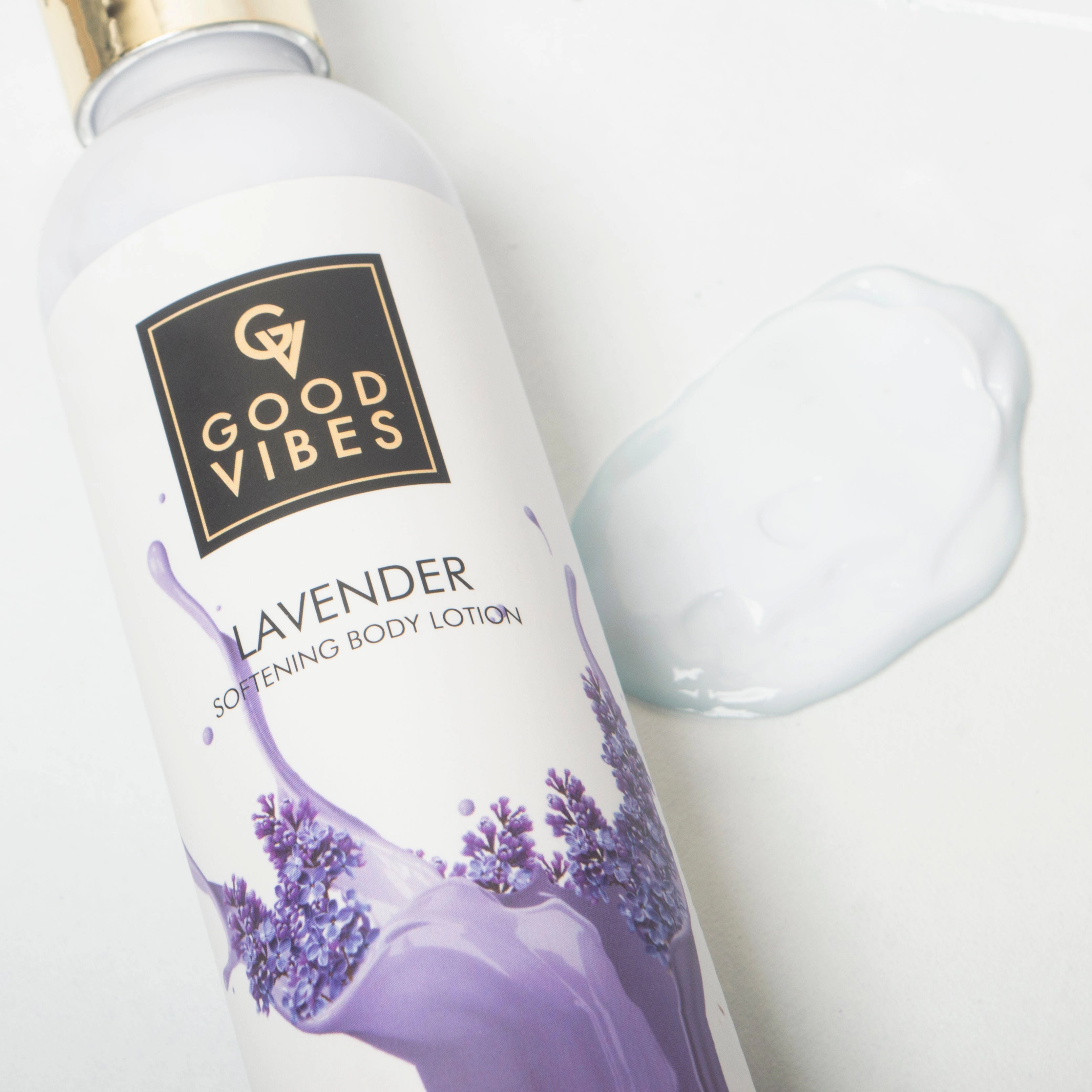 Good Vibes Lavender Softening Body Lotion | Anti-Acne, Anti-Ageing | No Parabens, No Sulphates, No Animal Testing (400ml   100 ml free)