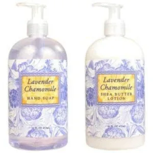 Greenwich Bay Trading Company Botanical Collection: Lavender Chamomile (Lotion & Hand Soap)