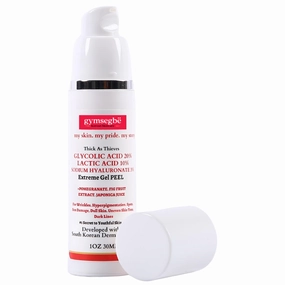 Gymsegbe AHA 20% Glycolic, 10% Lactic Exfoliating Treatment for Radiant, Smooth & Renewed Skin – Pro Chemical Peel Dissolves Dead Skin Cells for Dull, Uneven & Aging Complexion - Home Use