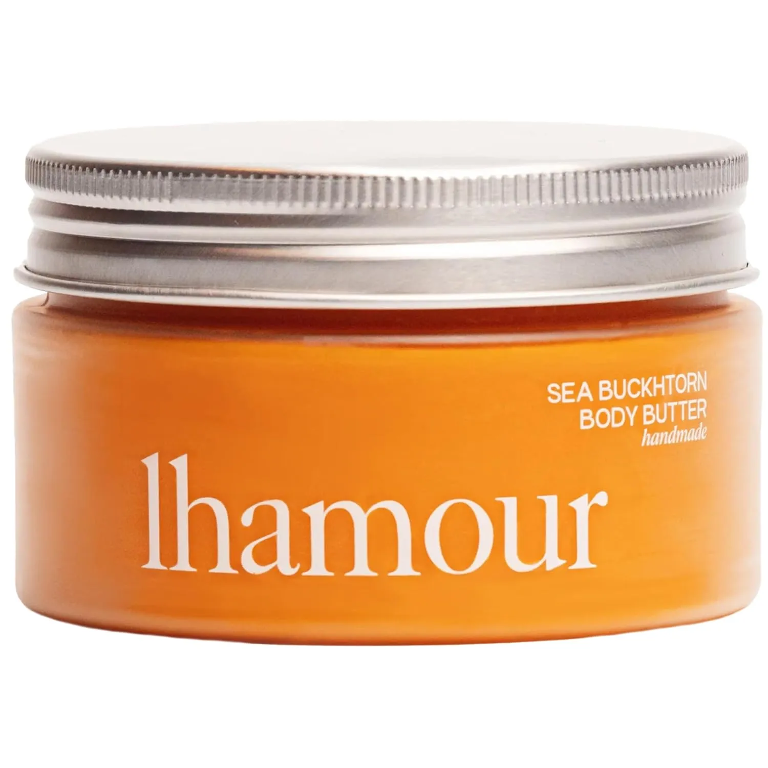Handmade Sea Buckthorn Oil Body Butter with Beef Tallow, Sheep Tail Fat, Shea, Rosehip, Coconut Oil - All-Natural Balm for Dry Skin - Ultra Hydrating Skin Care - Rich Soothing Cream, 3.53 oz