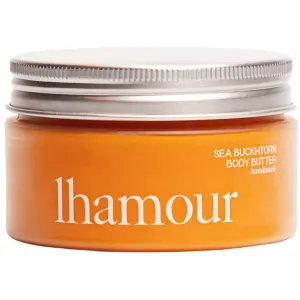 Handmade Sea Buckthorn Oil Body Butter with Beef Tallow, Sheep Tail Fat, Shea, Rosehip, Coconut Oil - All-Natural Balm for Dry Skin - Ultra Hydrating Skin Care - Rich Soothing Cream, 3.53 oz