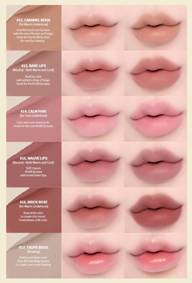 Heart Percent Dote On Mood Lip Pencil, Long-Lasting Creamy Lip Crayon Smooth Color Liner Retractable Lipstick Pencil 0.8g, #09. Cozy Brown