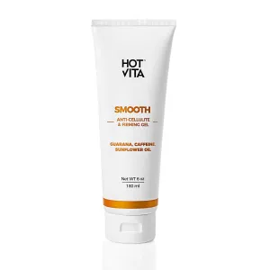 Hot Vita Smooth Body Gel - Skin-Smoothing & Anti-Cellulite Formula for Improved Skin Appearance & Complexion - Skin Toner Body Slimming Gel for Belly Fat - Made with Natural, Skin-Safe Ingredients