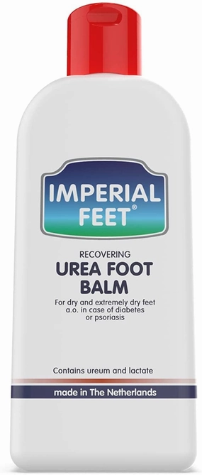 Imperial Feet Urea Foot Balm - Natural Urea Cream for Foot Care, Cracked Heel Repair, Rough Skin, Dryness, Calluses - Cleansing, Exfoliant - Wild Herb Extract - 5.07oz