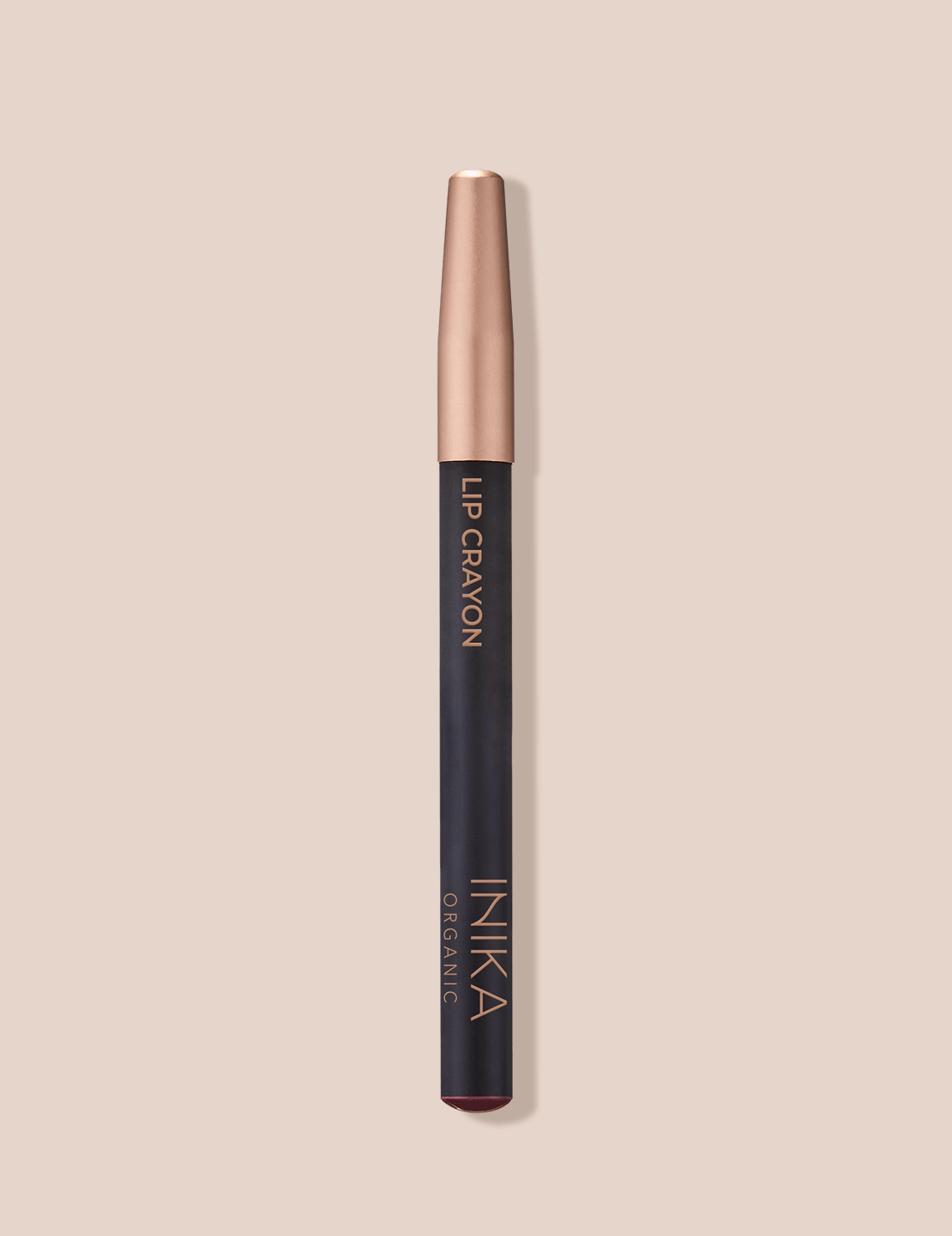 INIKA Organic Lipstick Crayon (Deep Plum)