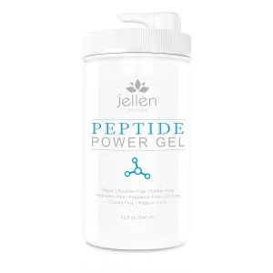 Jellen® Conductive Peptide Facial Gel For Microcurrent, Ultrasonic, Galvanic and Radio Frequency Facial Treatment (32 Fl Oz)