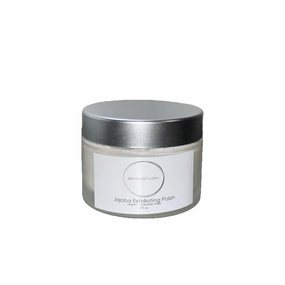 Jojoba Exfoliating Polish, Gentle Face and Body Scrub for Women, Hydrating Facial Exfoliator, Moisturizing Organic Skincare, Vegan, Paraben-Free, Gluten-Free Nourishing Scrub