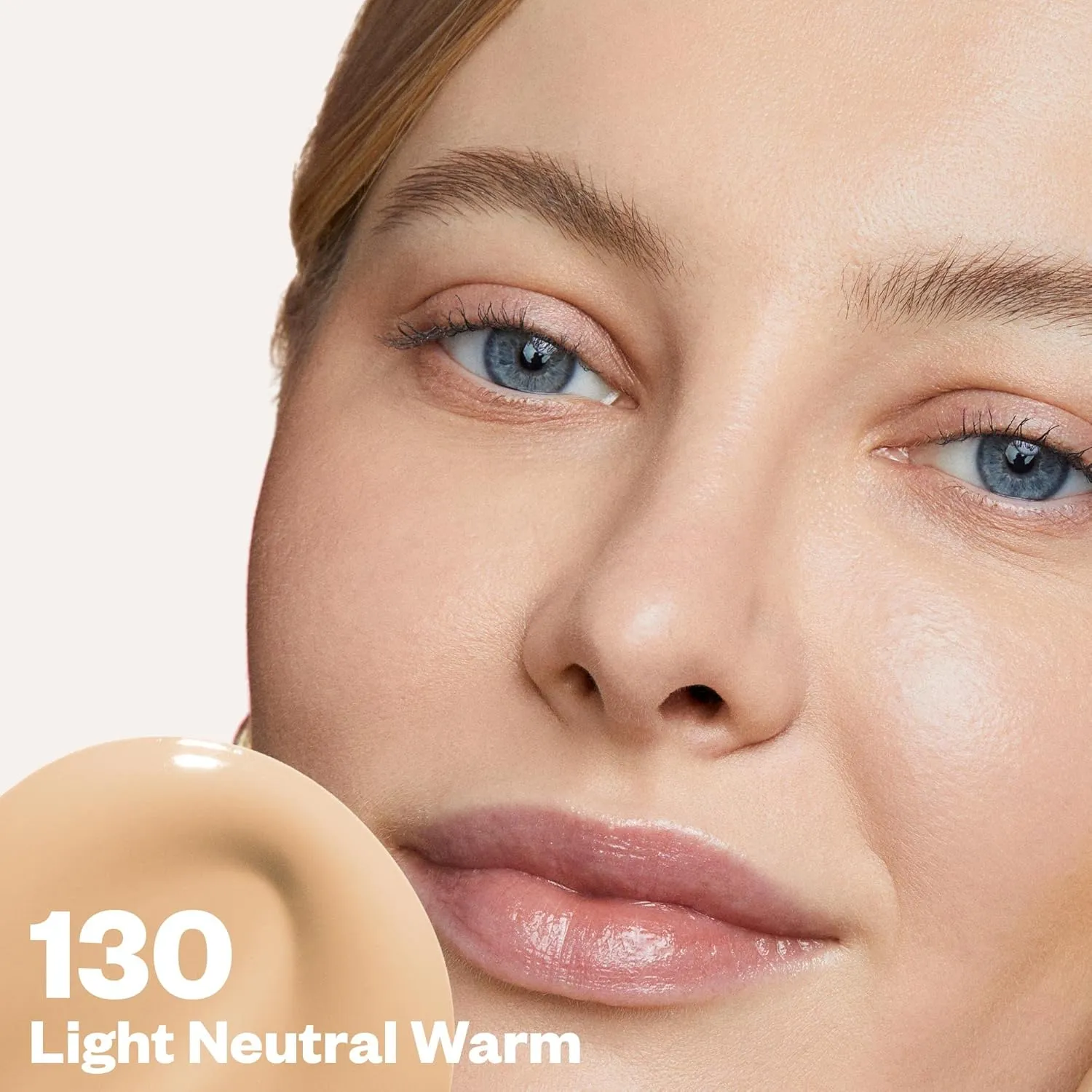Kosas Revealer Skin-Improving Foundation with SPF 25 Protection - Hydrate, Brighten, Soothe, Plump, Protect Skin - Smoothing Texture, Natural Finish and Clean Formula - Light Neutral Warm 130