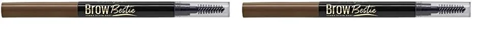 L.A. Girl Brow Bestie Triangular Auto Pencil, Chestnut GBP374 (Pack of 2)
