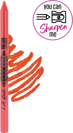 L.A. Girl Shockwave Lipliner, Outrage GP732 (Pack of 2)