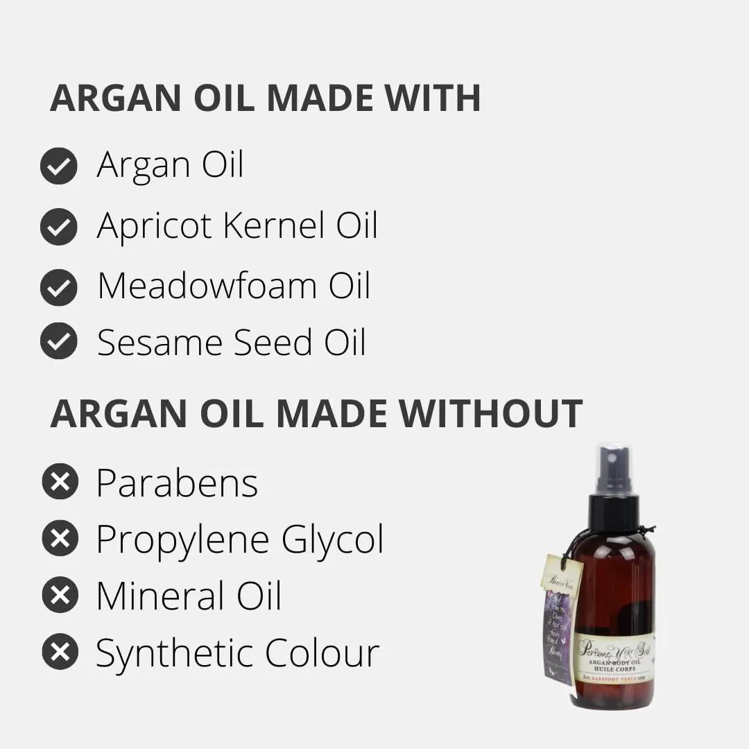 Lavender Smoke Argan Body Oil 4 Ounces