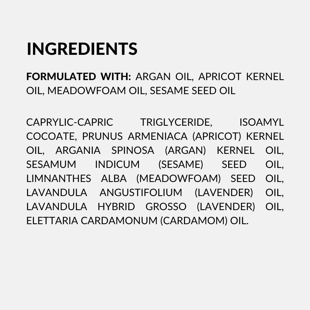 Lavender Smoke Argan Body Oil 4 Ounces