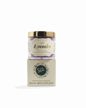 Lavender Hand & Foot Scrub by Shae | All Natural Cleansing Exfoliation