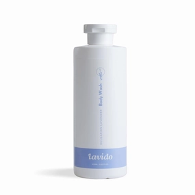 Lavido - Natural Bulgarian Lavender Intoxicating Body Wash | Cleanse, Refresh   Hydrate Skin (13.5 fl oz | 400 ml) PACKAGING MAY VARY