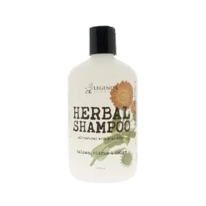 Legend's Creek Farm, Herbal Goat Milk Shampoo, Gently Cleansing & Soothing, Intense Softness & Shine, For Dry & Damaged Hair, 16 fl. Oz (Shampoo (Balsam, Citrus & Cedar))