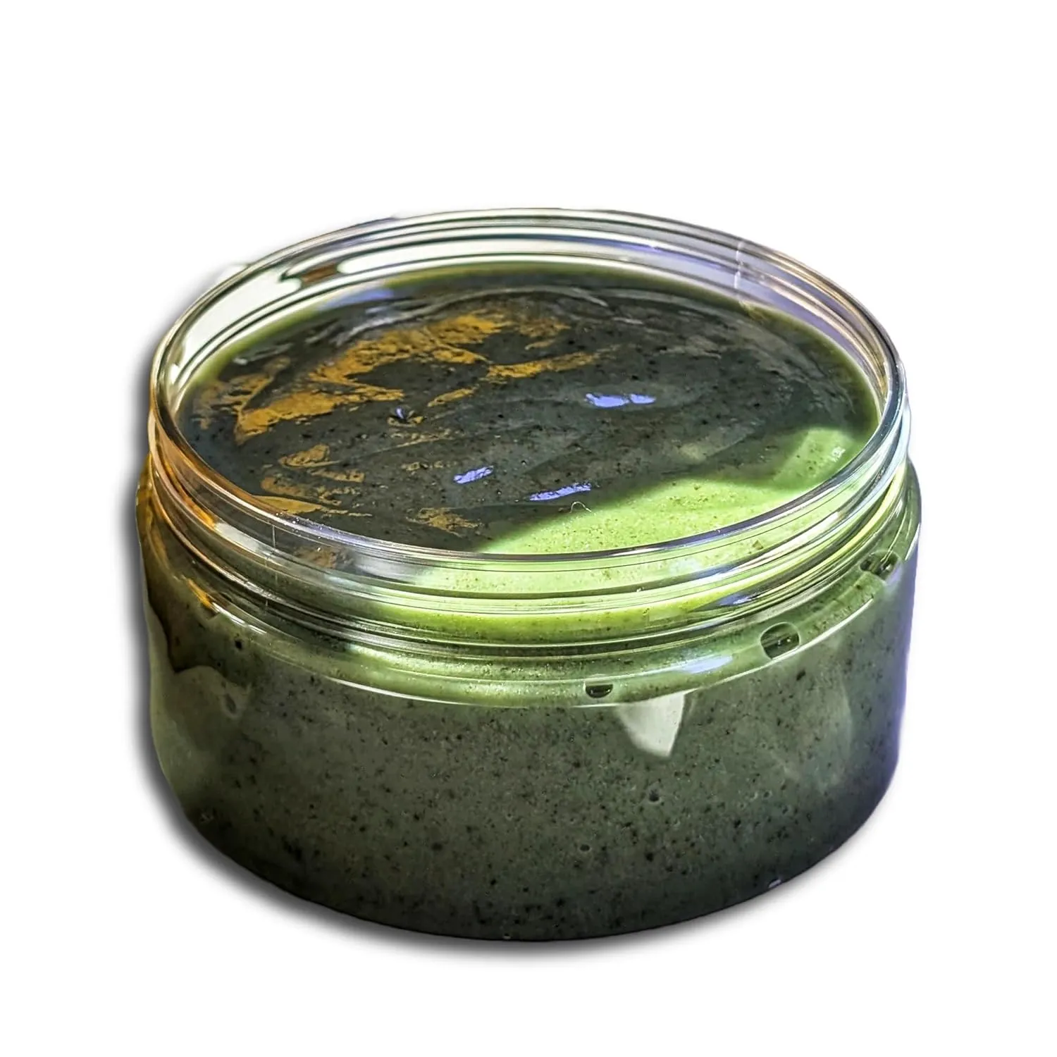 Live Seaweed Anti-Cellulite Mask. Algae Extract, Caffeine, and Vitamins. Skin Smoothing and Body Contouring. Effective Detox and Rejuvenation. Made in the USA.